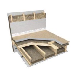 50mm Rocksilk RS100 Universal Insulation Slab Knauf (pack of 6)