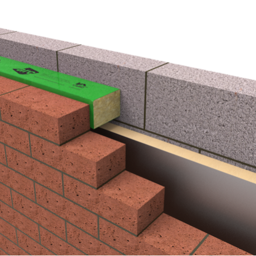 ARC Cavity Stop Sock for 100mm Cavity - Fire Barrier 120mm x 100mm x 1200mm - Pack of 20