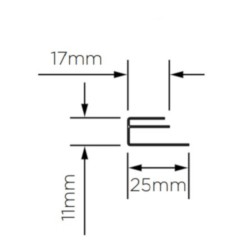 British Gypsum Gypframe Staggered SC1 Spacer Clip (pack of 100)