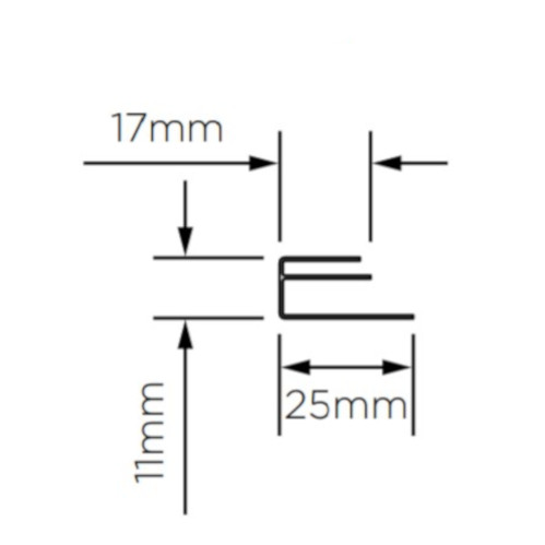 British Gypsum Gypframe Staggered SC1 Spacer Clip (pack of 100)