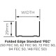 British Gypsum Gypframe 148 FEC 50 Folded Edge Standard Channel (pack of 10)