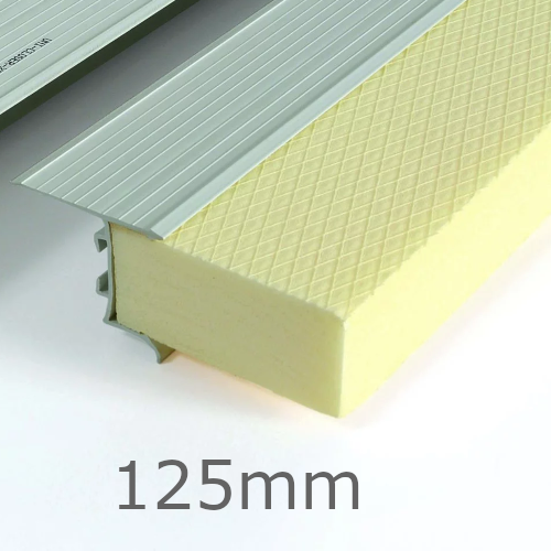 125mm Cellecta Unicloser XPS Single Flange Cavity Closer - 2.5m length