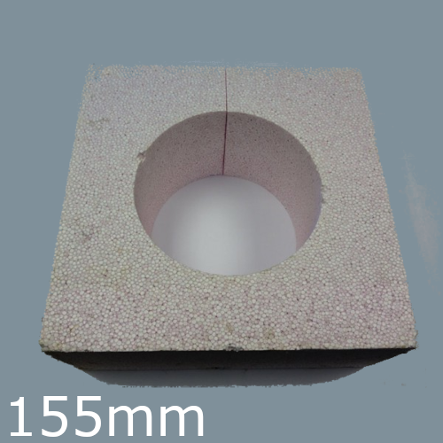 155mm Heaveguard Pile Collar 600mm x 600mm