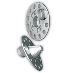 ISO RG Screw Cover Cap Insulation Washer (pack of 100).