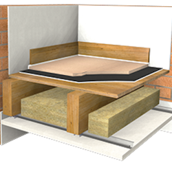 7mm Isocheck Isomat 7 - Acoustic Under Board Mat for Timber floors - 1200mm x 1000mm