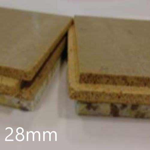 28mm JCW Acoustic Soundboard 28 Plus -  Cement Particle based Acoustic Overlay Board