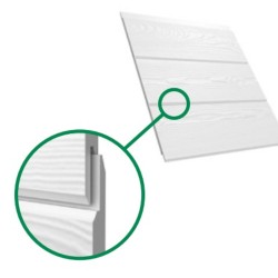 Hardie VL Plank - Fibre Cement Cladding - 11mm x 214mm x 3600mm - Cedar Texture