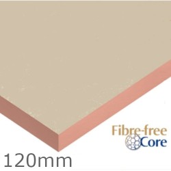 120mm (2x60mm Machine Bonded Together) Kooltherm K5 External Wall Insulation Board Kingspan - 1200mm x 600mm