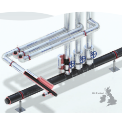 34mm Bore 20mm Thick Kooltherm FM Pipe Section