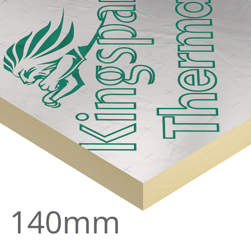 140mm Kingspan Thermapitch TP10 Pitched Warm Roof Insulation Board (pack of 2)