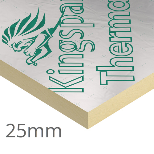 25mm Thermafloor TF70 PIR Insulation Board Kingspan