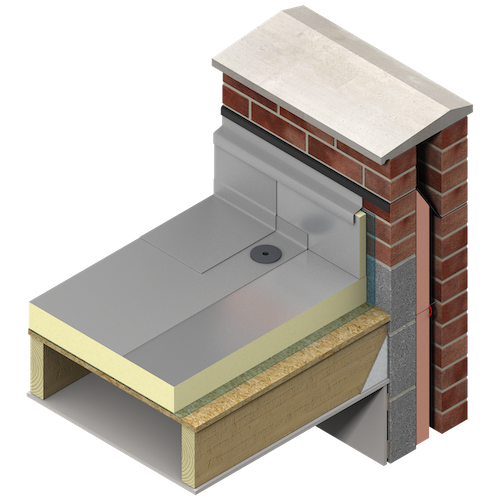 30mm Kingspan Thermataper TT46 Board - Tapered PIR Insulation - 1200mm x 1200mm