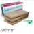 90mm Knauf Omnifit 35 - Multipurpose Glass Wool Insulation Slab - 1200mm x 600mm (pack of 6)