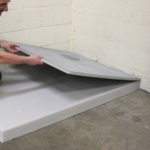 100mm Marmox Showerlay Plinth - 1500mm x 1000mm