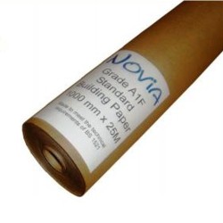 Novia BS 1521 Grade A1F Building Paper 1m x 25m Roll