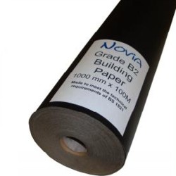 Novia BS 1521 Grade B2 Building Paper 1m x 100m Roll