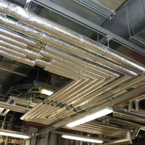 27mm Bore 30mm Thick Rockwool RockLap Pipe Insulation