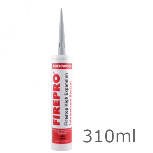 Rockwool Firepro Firestop High Expansion Intumescent Sealant - 310ml