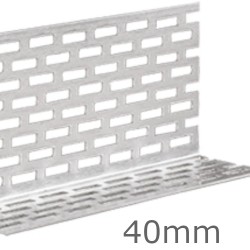40mm Aluminium Perforated Closure for Cedral - 2.5m length