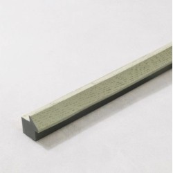 Millboard Envello Shadow Line Plus Internal Corner Profile - Sage Green - 38mm x 38mm x 3050mm