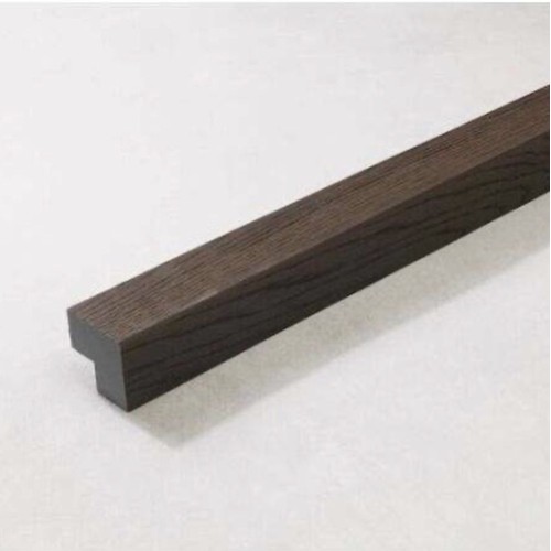 Millboard Envello Board and Batten Square Corner Profile - Antique Oak - 50mm x 50mm x 3050mm