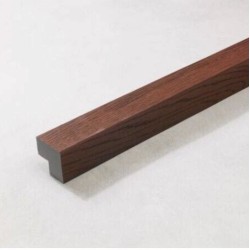 Millboard Envello Board and Batten Square Corner Profile - Jarrah - 50mm x 50mm x 3050mm