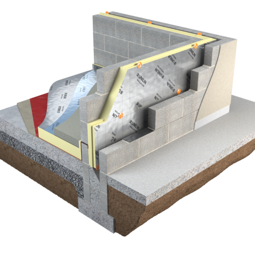 40mm Unilin Thin-R XT/CW Partial Fill Cavity Insulation Board (pack of 9)