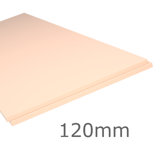 120mm Unilin XPS 500 Extruded Polystyrene Board (pack of 3) - 1250mm x 600mm