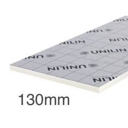 130mm Unilin XT/TF PIR Rigid Insulation Board - Timber Framed Walls - 1200mm x 2400mm