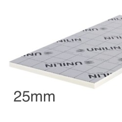 25mm Unilin XT/TF PIR Rigid Insulation Board - Timber Framed Walls - 1200mm x 2400mm