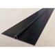 62mm x 6mm x 6mm Aluminium Black Finish Bird Beak Facade Joint Profile -  length of 2.5m - pack of 20