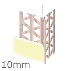 10mm PVC Render Only Corner Bead (pack of 25).