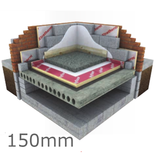150mm Unilin Thin-R Hyfloor XT/HYF Under Floor PIR Insulation Board - Pack of 2