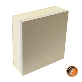 93mm British Gypsum Gyproc Thermaline PIR Insulated Plasterboard - (80.5mm PIR and 12.5mm Gyproc WallBoard)